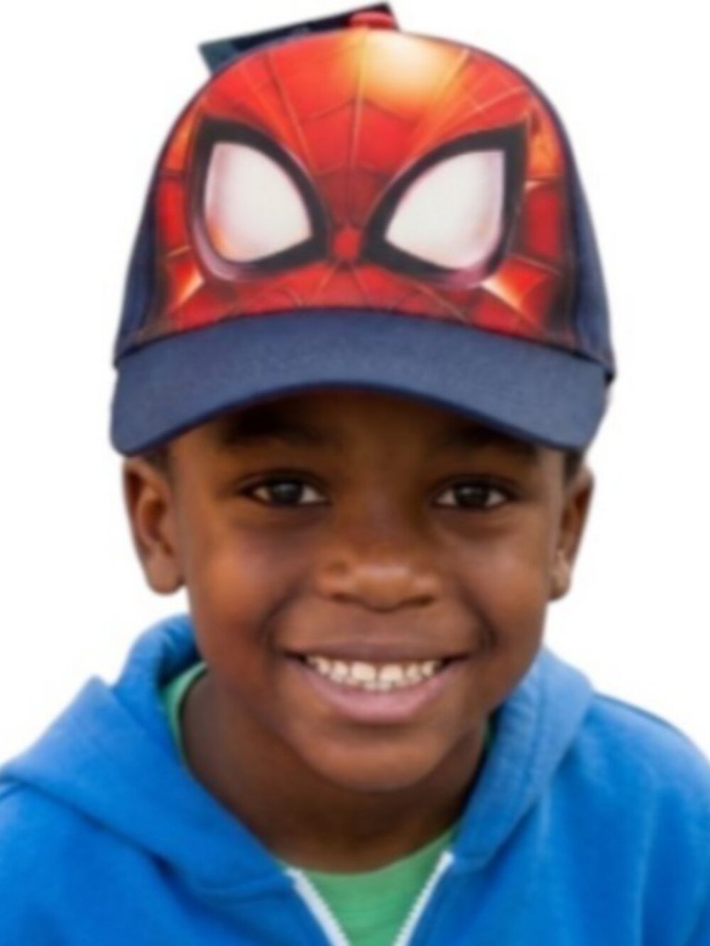 Marvel Spider-Man Boy's Baseball Hat Blue Red Kids Toddler Adjustable Cap NWT